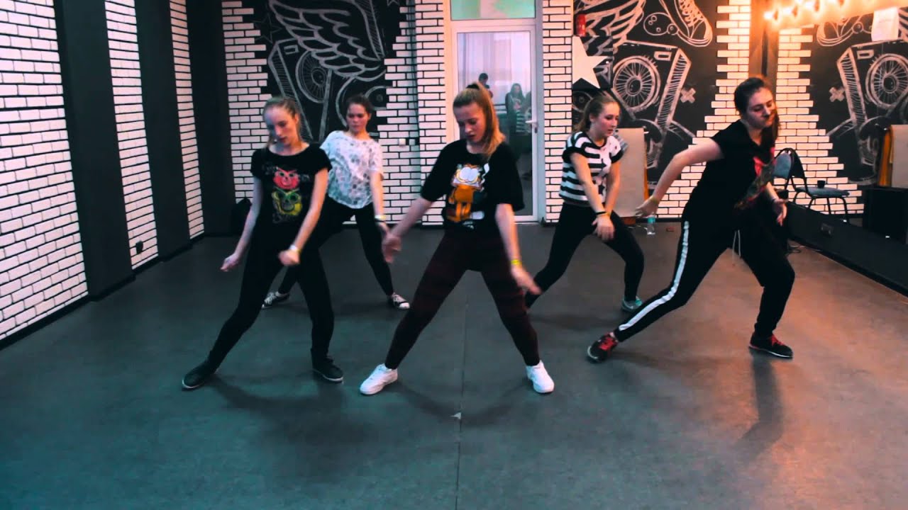 contemporary art ตัวอย่าง T.I. Chris Brown - Lil Bit (Remix).HIP-HOP by Анна Романова.All Stars Workshop 11.2015