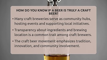 How Do You Know If A Beer Is Truly A Craft Beer? - The Pint Guy