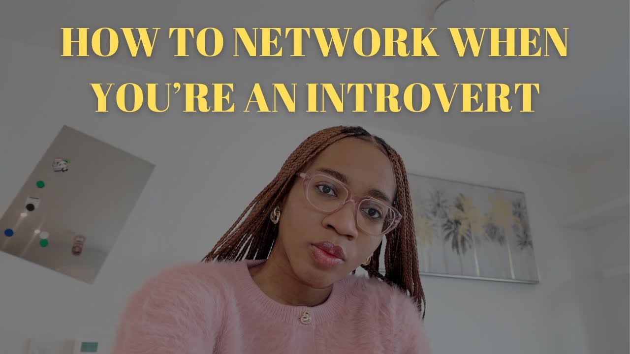 How to network when you’re an introvert - YouTube
