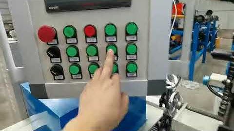 Chain link fence Machine debugging 1