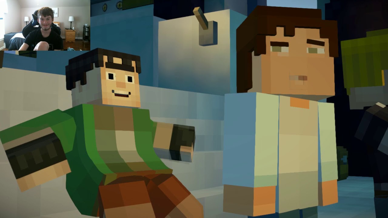 Minecraft Story Mode (Season 2 - Episode 1) - part 1- Helping People in Bea...