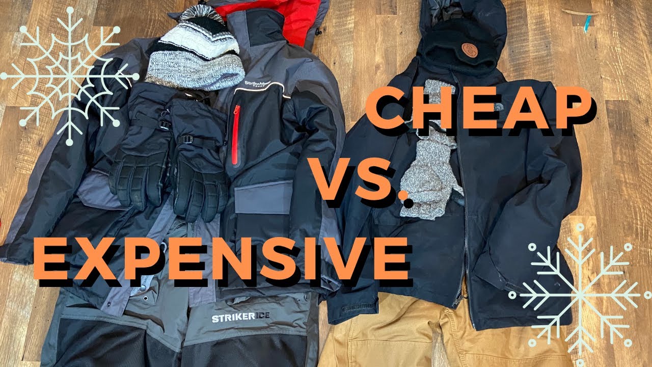 Cheap vs. Expensive Ice Fishing Outerwear 