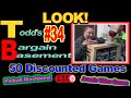 #1632 BARGAIN BASEMENT #34-50 Discounted PINBALL MACHINES & ARCADE VIDEO GAMES! TNT Amusements