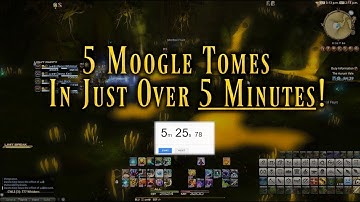 FFXIV: 5 Tomestones in Just Over 5 Mintues! - Moogle Event Guide