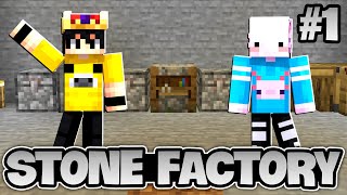 MAĞARADA MACERA!! | Minecraft PE StoneFactory [Modlu MCPE] | #1