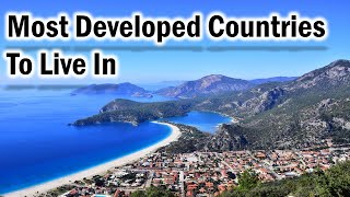 10 most developed countries to Live In The World 2023 or 2024