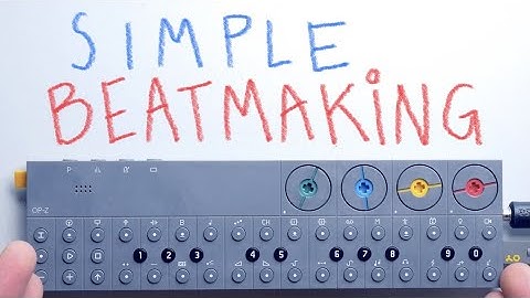 simple Beat Making // OP-Z Tutorial