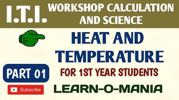 ITI Workshop calculation and science I Heat and temperature I part 1