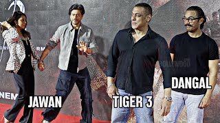 Shahrukh Khan, Salman Khan, Aamir Khan, 3 Khans at Sunny Deol House for Gadar 2 Success Party