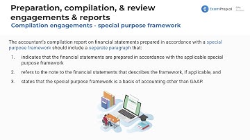 Compilation Engagements [CPA Prep]
