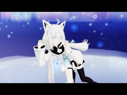 【MMD】『DEEP BLUE TOWNへおいでよ』白上フブキ【Vtuber】1080p60s FullHD