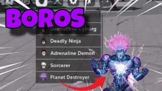 BOROS GOT LEAKED | Roblox Strongest Battlegrounds