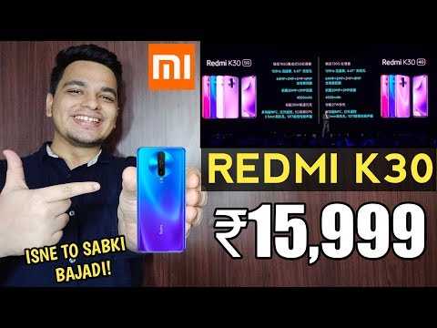 Redmi K30 India Launch Price  amp  Specs - Realme X2 Killer      