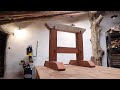 Building Timber Framed Saw Horses From Reclaimed Sleepers