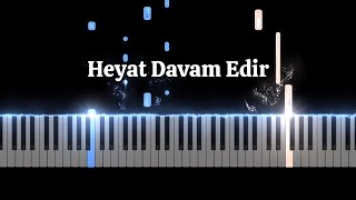 Heyat Davam Edir - Huseyn Abdullayev - Piano Tutorial - Synthesia Piano