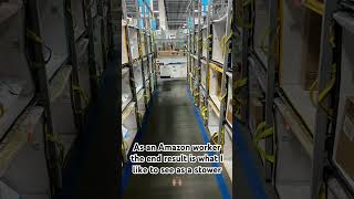 Stower life at Amazon before & after #amazon #amazonprime #stower #worker #beforeandafter