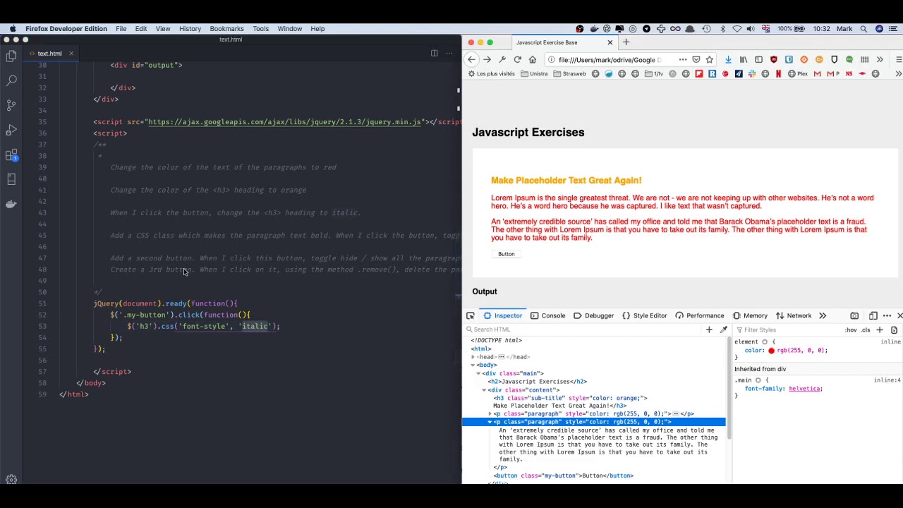Learn - Processing CSS (Solution) - YouTube