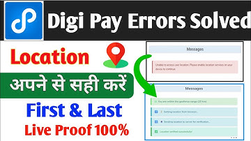 Unable to access user location. Please enable location services on your device to continue