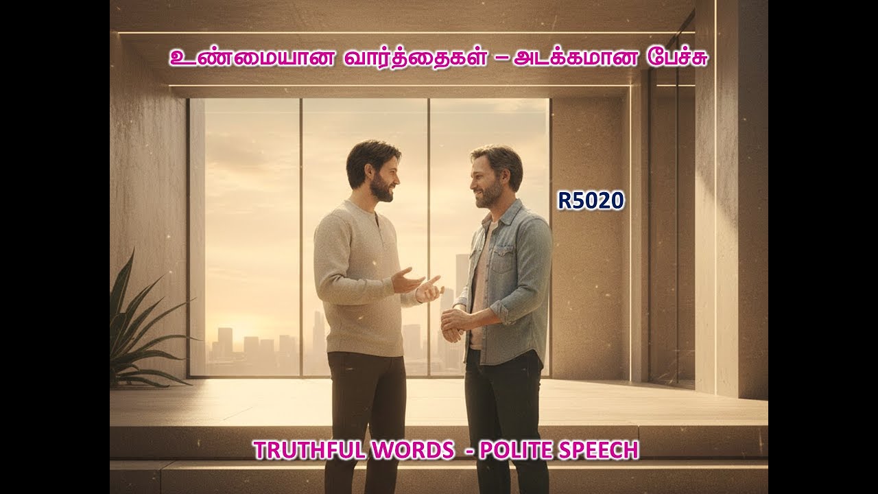 உண்மையான வார்த்தைகள் -அடக்கமான பேச்சு| Bro.Nithin | REPRINTS STUDY | 27.01.2026