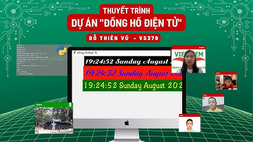 Đồng Hồ Điện Tử - Đỗ Thiên Vũ - Lớp lập trình Python VS379
