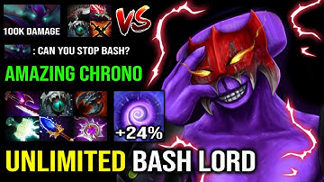 EVEN Spectre Late Game No Match For this BASH LORD Void | Amazing Chronosphere 7.30c Dota 2