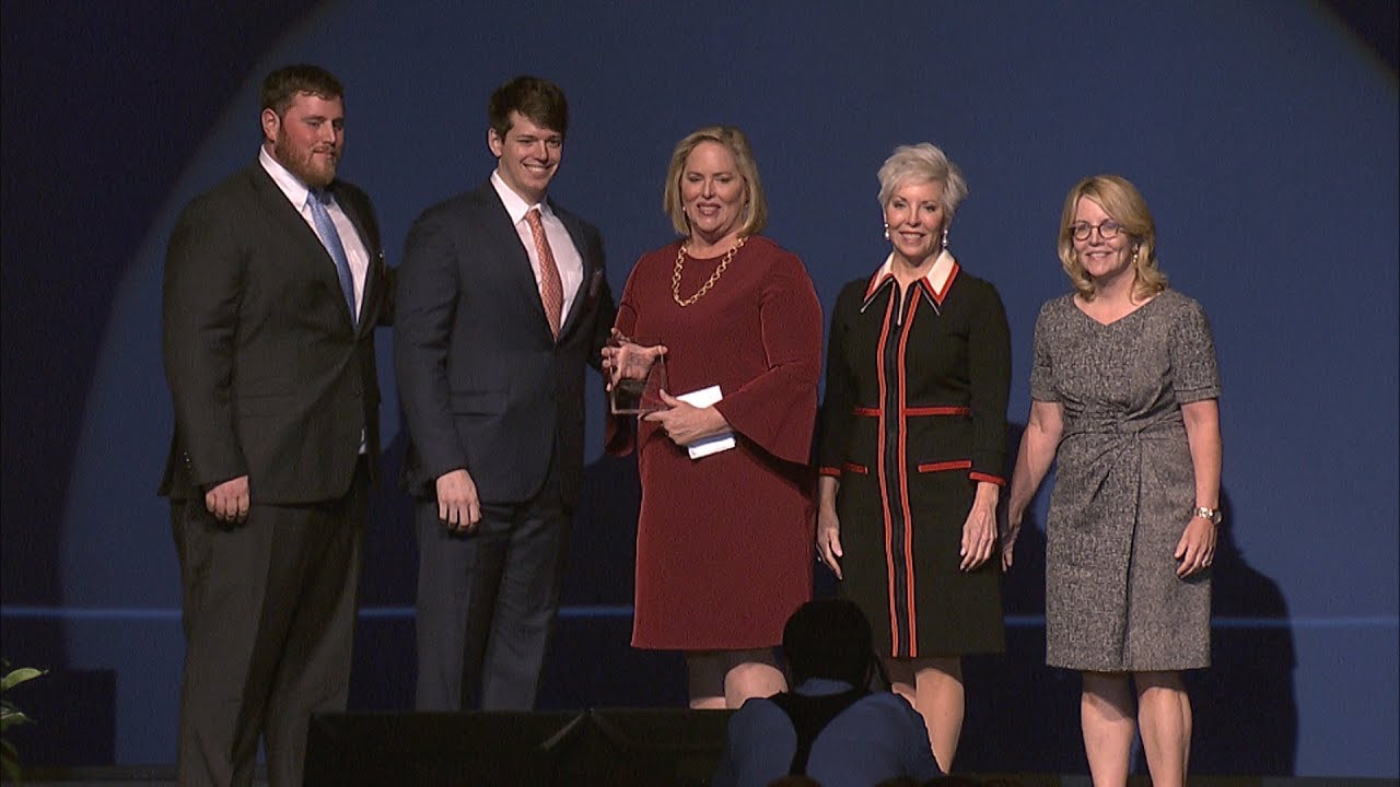 Kathryn Brown Acceptance Speech on behalf of Monroe Caroll, Jr.