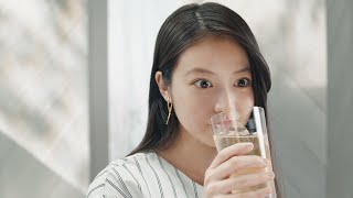今田美桜、リリー・フランキーと楽しくウィスキーを味わう／「キリンウイスキー 陸」CM＋メイキング＋コメント