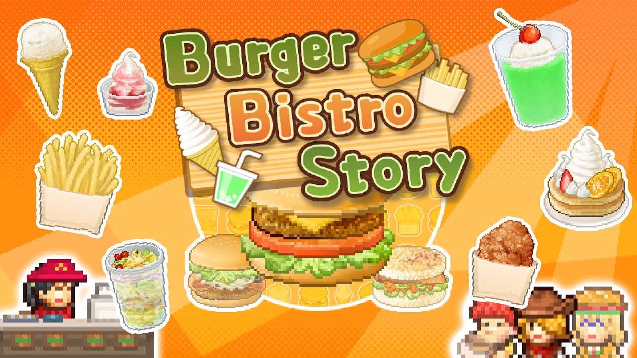 Burger Bistro Story MOD APK cover