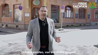 Antifa-Terror in Aue: Anschlag auf Bürgertreff!