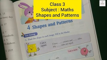 Class 3 Maths Shapes and Patterns(Part 1)