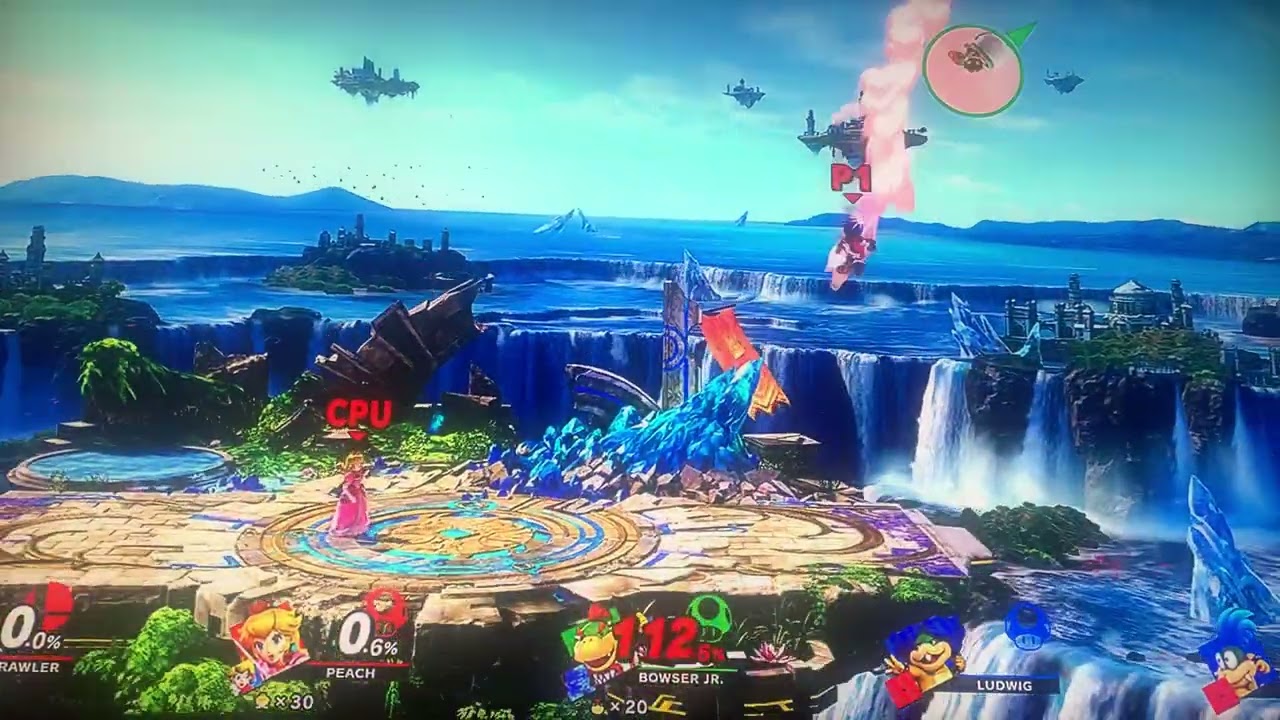 Super Smash Bros Ultimate, T.20 I’MG & Peach, Battlefield 2/7