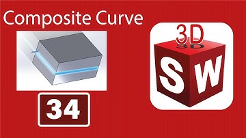 Composite Curve solidworks {Hindi/urdu}
