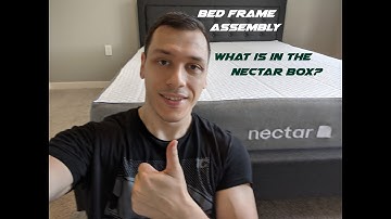 Nectar Mattress and Bed Frame unboxing, installation and review.  Part 1.(Review in part 3) #review