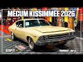 Mecum Kissimmee 2026 Full Broadcast: Thursday, Jan. 15