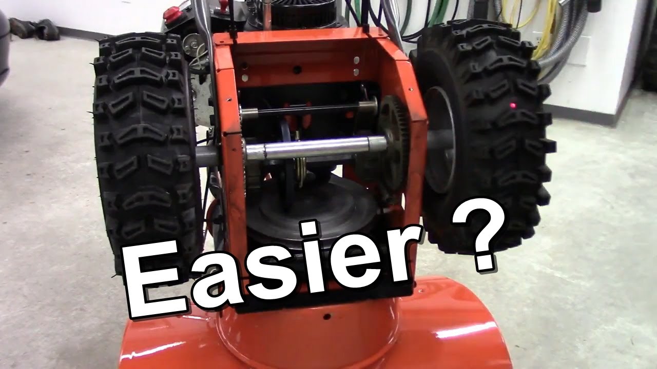 How To Replace A Snowblower Auger Belt Snow Blower Auger Belt Replacement - The Easy (ier) Way? - YouTube