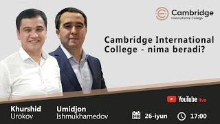 Cambridge International College - Nima Beradi?