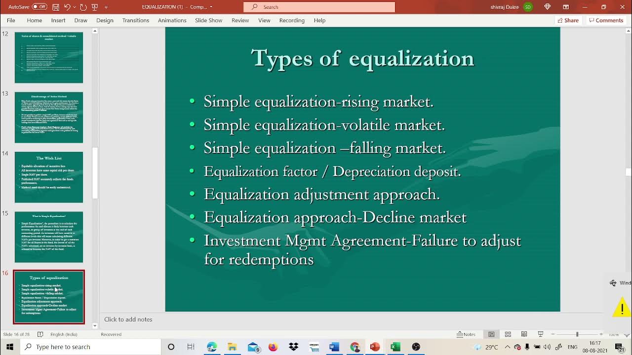 Hedge Fund/Mutual Fund/Private Equity/Incentive Fees EqualizationPart 2 YouTube