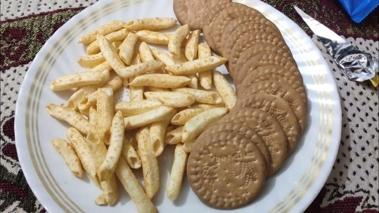 Marry Gold Biscuit VS Snac Lite II Biscuit II Chips II Kurkure biscuit