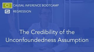 The Credibility of the Unconfoundedness Assumption: Causal Inference Bootcamp