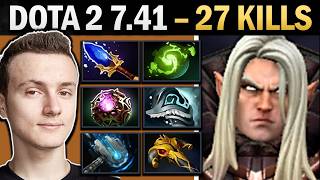Invoker with 27 Kills and Pro Synergy - Dota 7.42