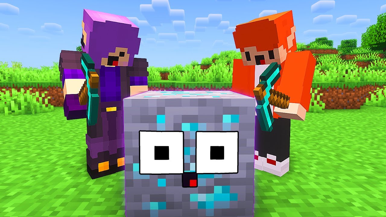 MEUS AMIGOS NUNCA VAO DESCOBRIR QUE BLOCO EU SOU NO MINECRAFT...