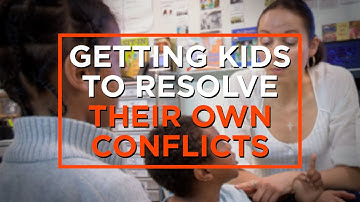 How to Teach Students to Manage Their Own Conflicts