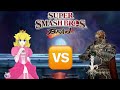 Super Smash Bros Brawl Peach Vs Ganondorf