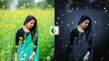 Snapseed New Bokeh Effect Editing Trick🔥| Snapseed Dark Blue Colour Effect | Snapseed Photo Editing
