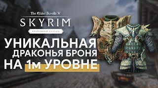 Драконья броня на 1-ом уровне Скайрим AE - Лучшая Драконья броня Skyrim Anniversary и как получить