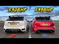 FOCUS ST vs RS.. 530BHP FORD FOCUS ST vs 539BHP FORD FOCUS RS