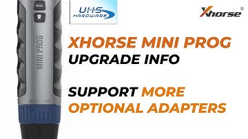 XHORSE MINI PROG UPGRADE - More Optional Adapter Support