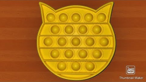 Pop it fidget 3D Gameplay, Very relaxing and satisfying gameplay