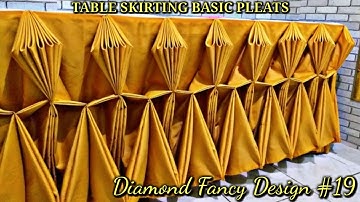 Diamond Fancy Design #19 |Table skirting Diamond Design |Flower Design |Butterfly, rose heart design