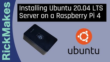 Installing Ubuntu 20.04 LTS Server on a Raspberry Pi 4
